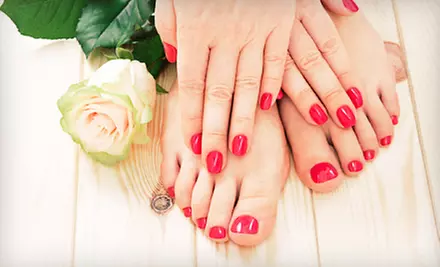 $23 for a Spa Mani-Pedi from Colleen at Salon 2141 ($55 Value) - Primary Image