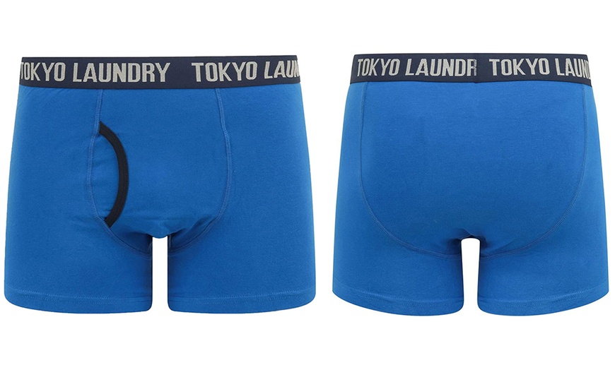 Image 13: Two-Pack of Tokyo Laundry Men's Stripe Print Boxers