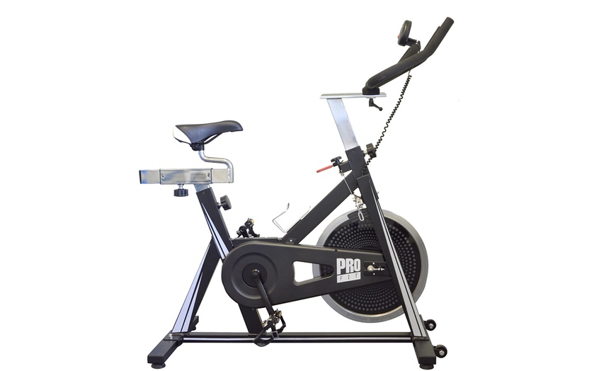 Image 8: Pro-Fit Flywheel Spin Bike 