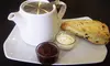 C$12 for Devonshire Cream Tea for Two With Scones and Fruit Preserves at Teaz Tea Boutique (C$24 Value)