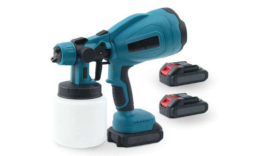 Image 1: Kabellose Farbspritzpistole