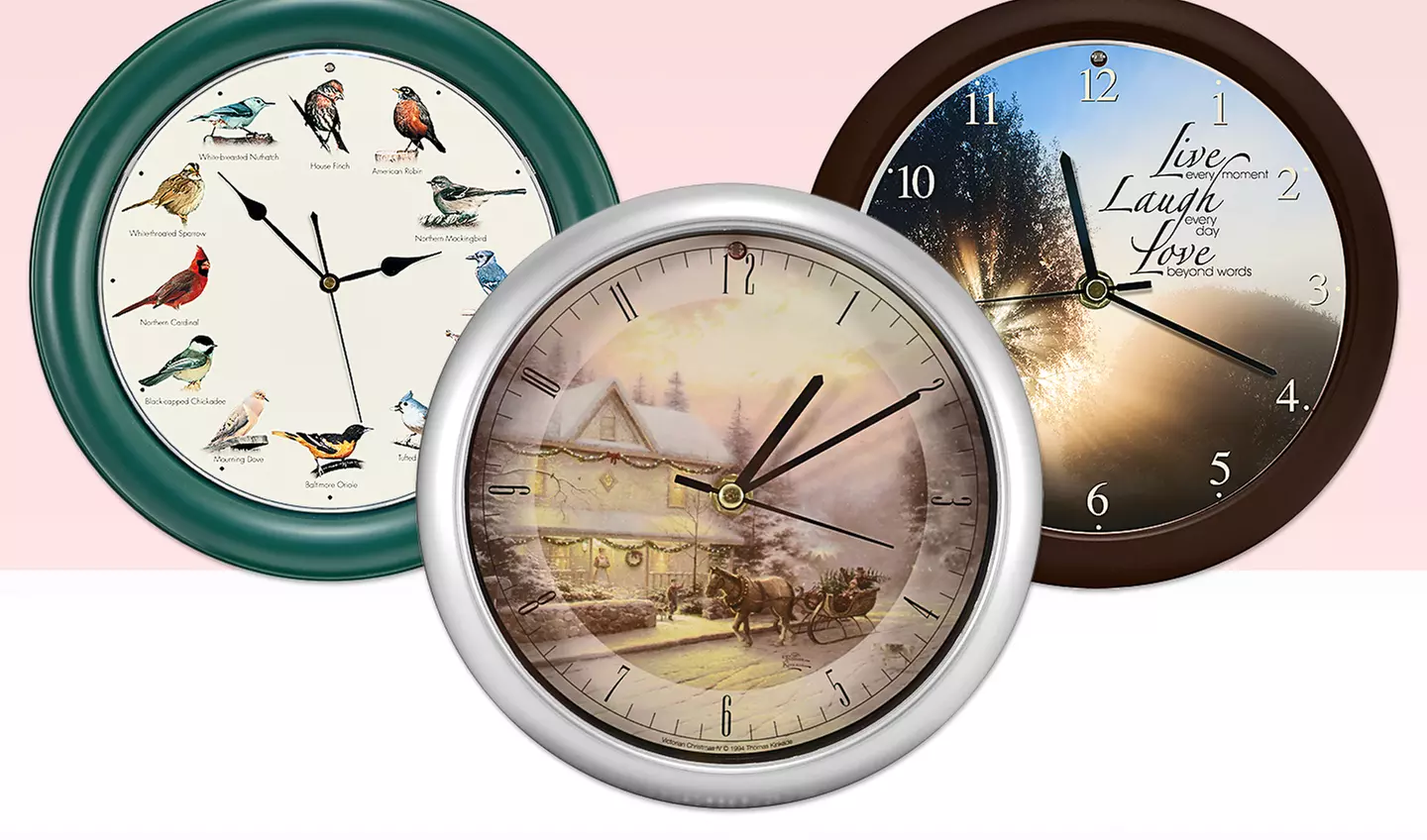 Novelty Sound Clocks from $9.99–$11.99 - Primary Image