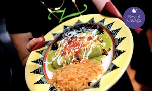 Up to 51% Off Fajitas, Enchiladas, or Tacos at Zapatista