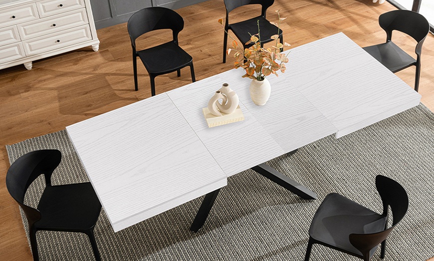 Image 3: Tavolo da pranzo allungabile Bakaji