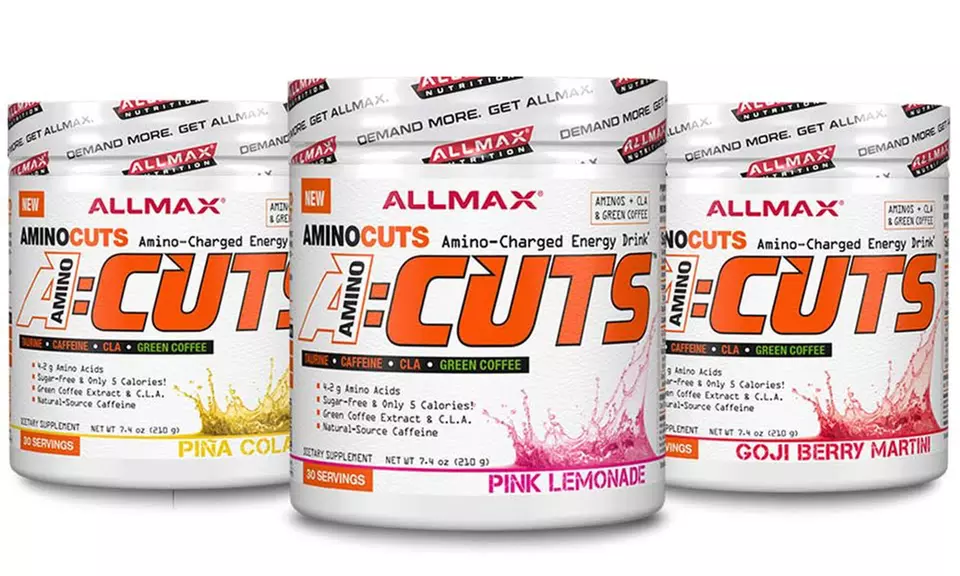 30 Servings of Allmax A:Cuts Energy Drink Mix (1- or 3-Pack) - Primary Image