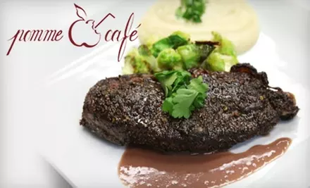 $15 for $30 Worth of French Cuisine at Pomme Cafe in Astoria - Primary Image