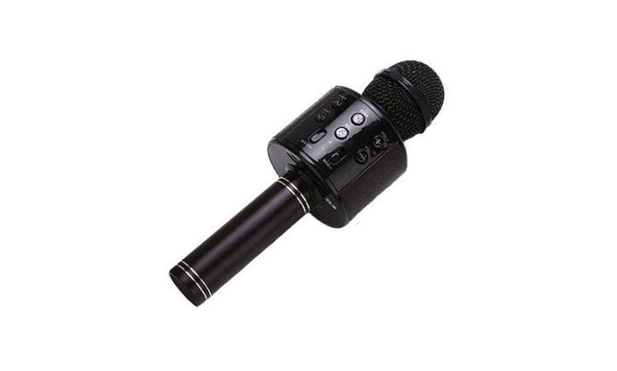 Image 3: Bluetooth Karaoke Microphone