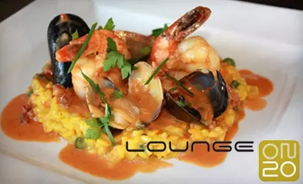 $15 for $30 Worth of Contemporary Fare at Lounge ON20 - Primary Image