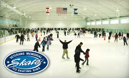 $7 for Admission for Two to Veterans Memorial Skating Rink (Up to $14.50 Value) - Primary Image