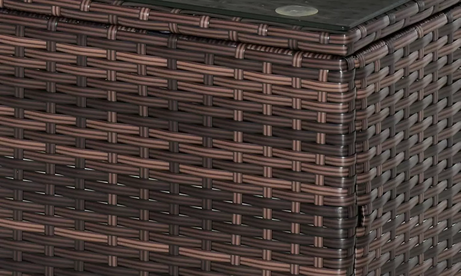 Outsunny Rattan-Effect Sofa Set, with a Coffee Table