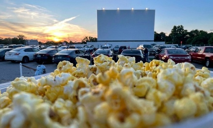 Two Adult Tickets and a One Small Popcorn; Valid Any Night - Skyview Drive-In Theater, IL
