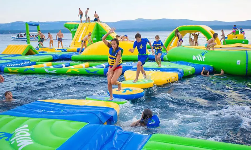 One-Hour Waterpark Pass for One or Two People at Splash Island Water Park (Up to 25% Off) - Primary Image