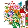 Image 1: Flower Bouquet Building Blocks Advent Calendar