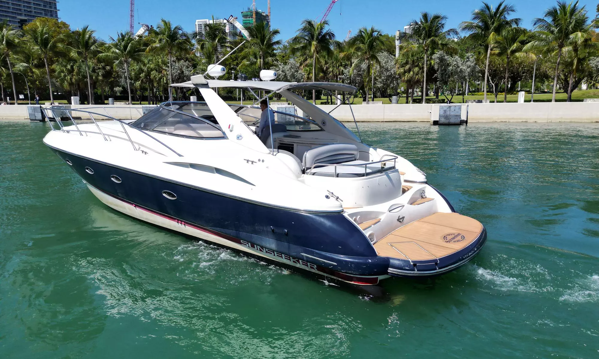 3, 4, 5 or 6-Hour Luxury 46ft Yacht Rental up to 12 People