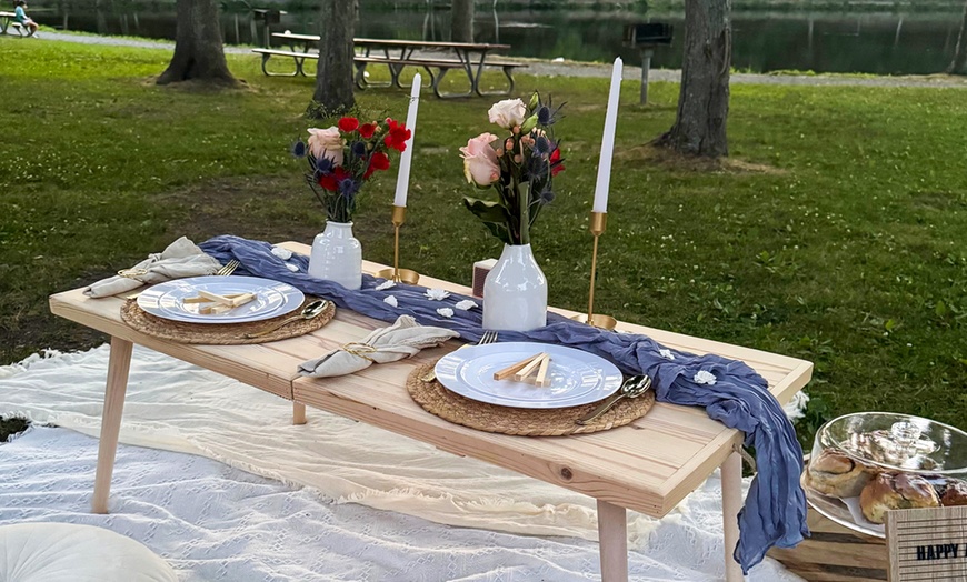 Image 3: Mini(Picnic for 2), Full Bloom /Bloom Bash(Picnic for 4-8 or 9+Guests)