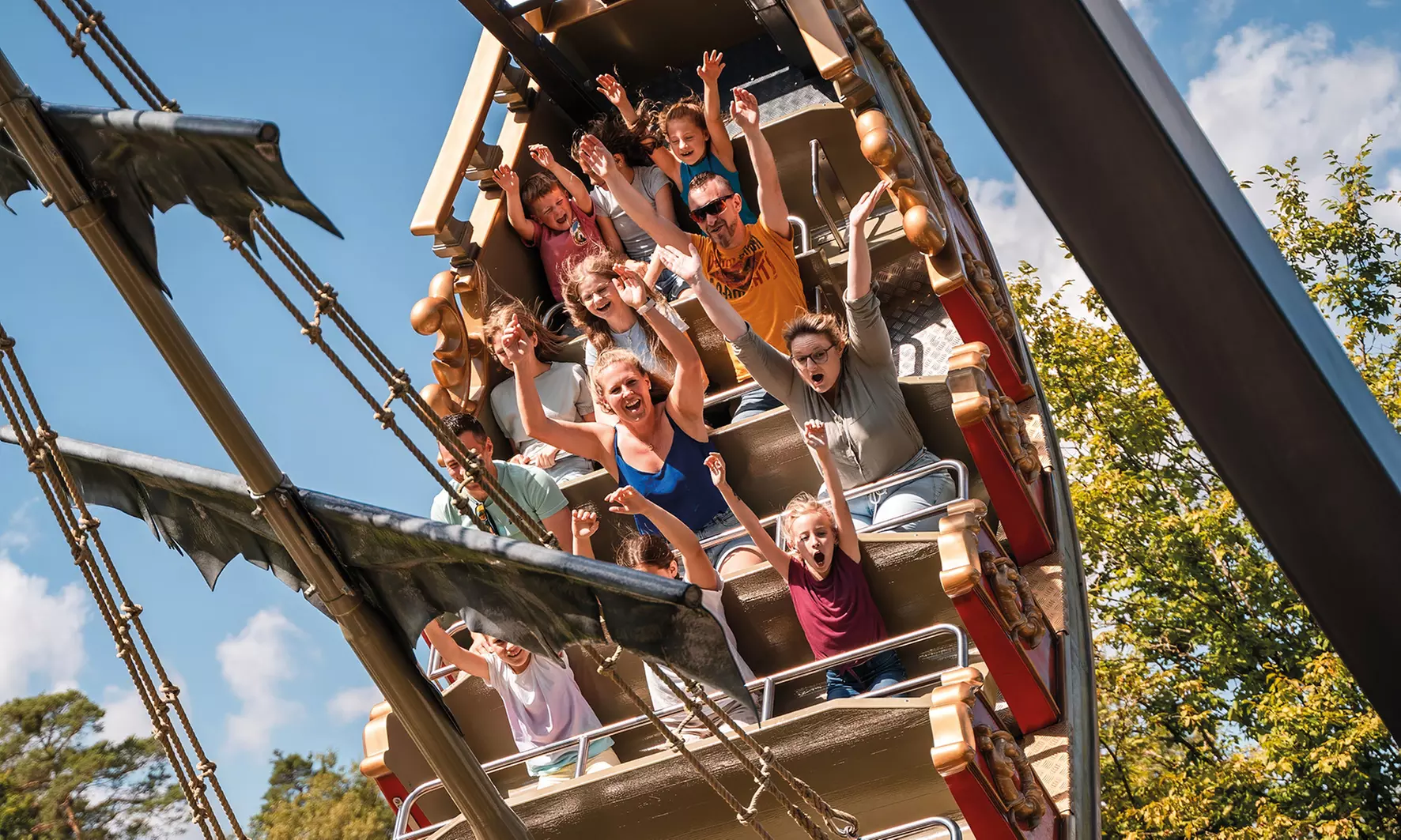 Tagesticket für 1 Erwachsenen für den Erlebnispark Schloss Thurn