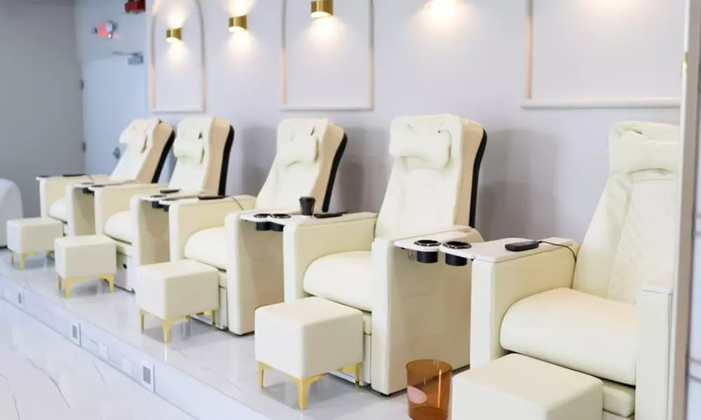 Luxury Nail Care: Gel Manicure or Pedicure, Russian Gel Manicure, or Milk & Honey Spa Pedicure at Towerz Nails & Spa