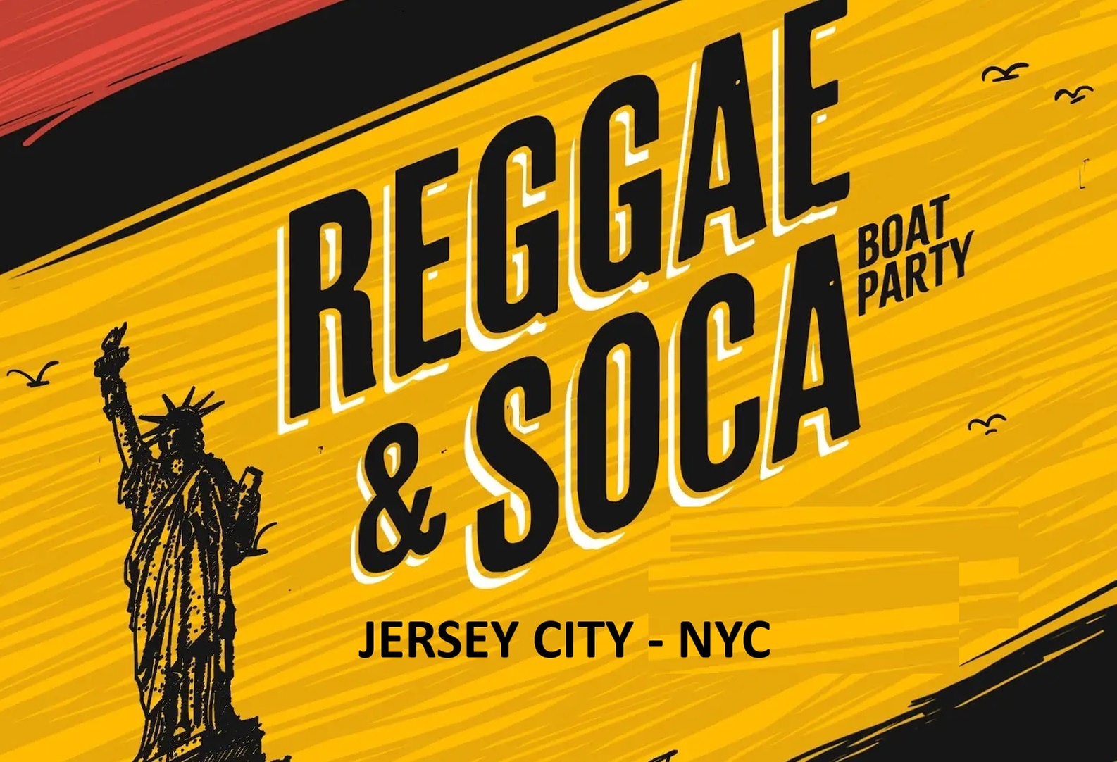 REGGAE AND SOCA PARTY CRUISE JERSEY CITY 

