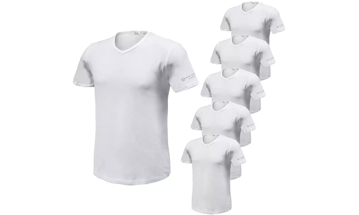 3, 6 o 12 maglie con scollo a V Sergio Tacchini