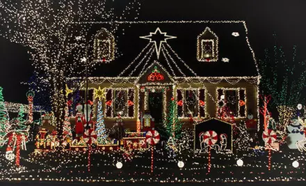 Installation and Removal of Holiday Lights from The Christmas Light Company (Up to 71% Off). Four Options Available. - Primary Image