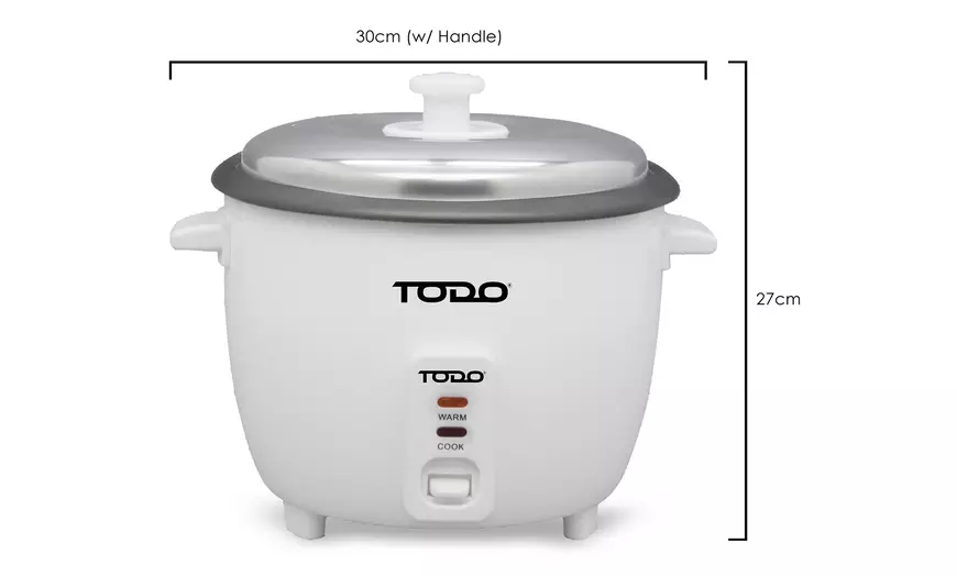 Image 11: TODO Steel, Slow or Rice Cooker w/ Ceramic Bowl/ Cup/ Tray