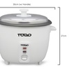 Image 11: TODO Steel, Slow or Rice Cooker w/ Ceramic Bowl/ Cup/ Tray