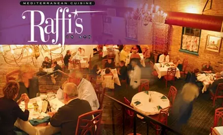 $20 for $40 Worth of Mediterranean Fusion Cuisine at Raffi's on 5th in Naperville - Primary Image