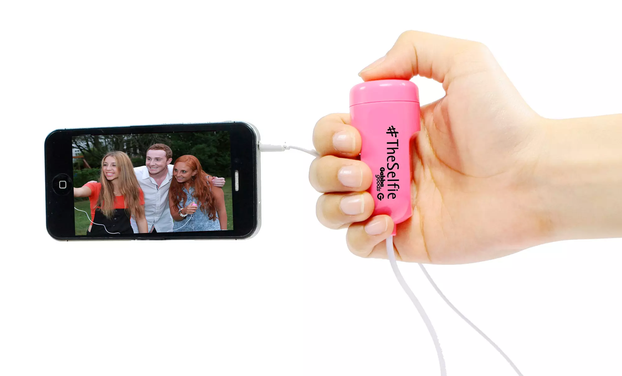 #TheSelfie by GabbaGoods Camera Remote for All Apple iPhones, iPads, and iPods - Primary Image