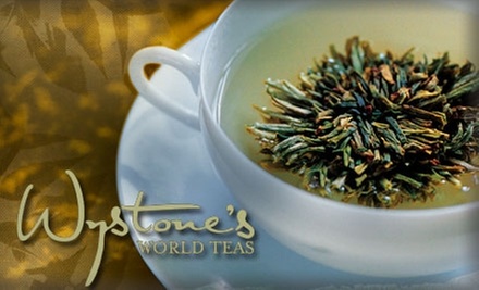$5 for Tea Pairing with Cheese, Chocolate, or Gelato at Wystone's World Teas in Lakewood ($14 value) - Primary Image