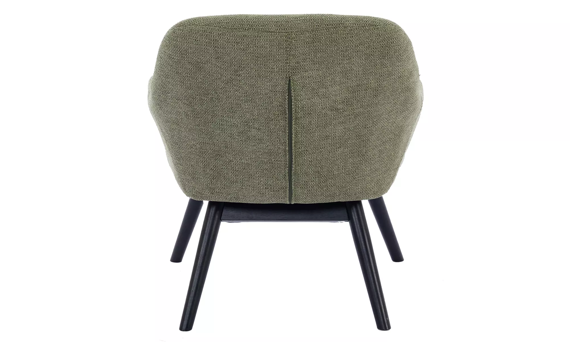 Poltrona scandinava con gambe in legno massello Doosense