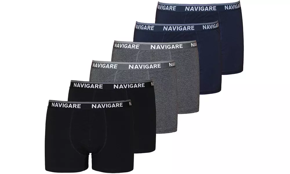 Pack di 3 o 6 slip o boxer da uomo Navigare