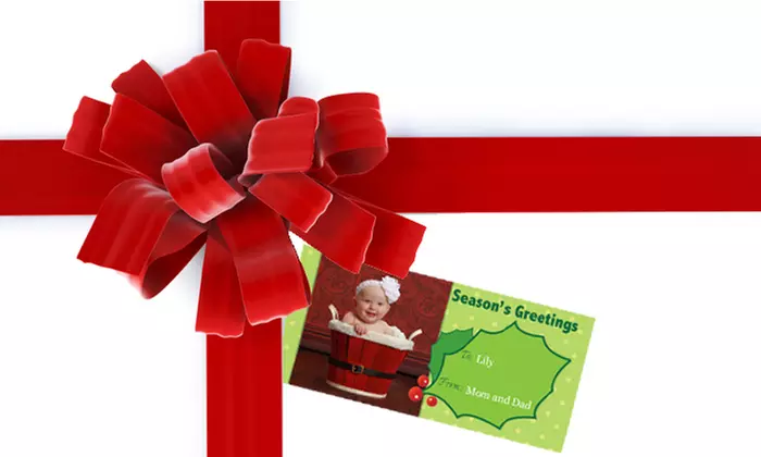 $19 for an In-Studio Photo Shoot with Portrait Sheets, Photo Cards, and Gift Tags at Picture People ($110 Value) - Second Medium