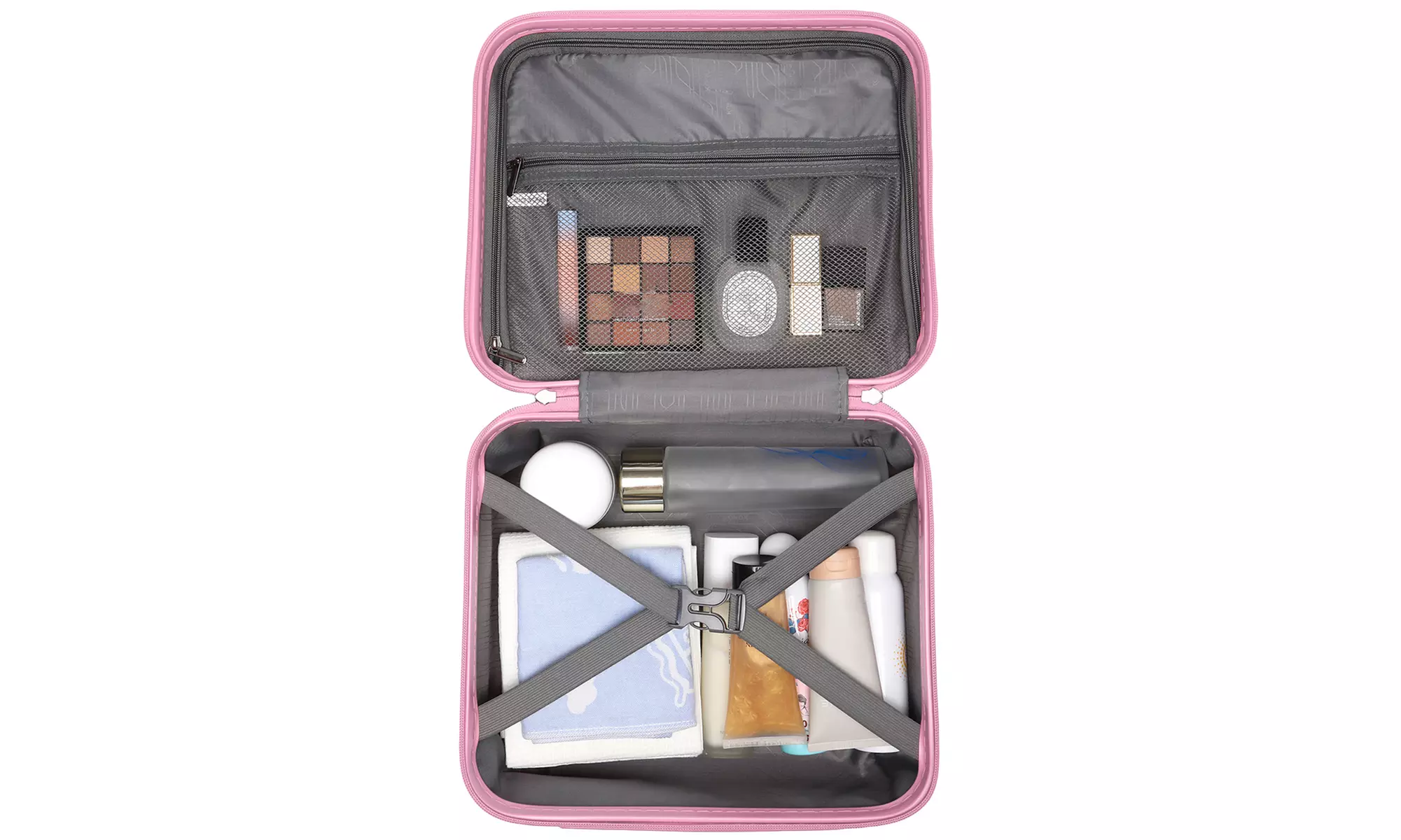 KONO One or Four Piece Colorful PP Hard Shell Suitcase With TSA Lock