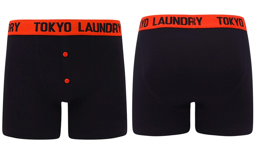 Image 8: Two-Pack of Tokyo Laundry Men's Stripe Print Boxers