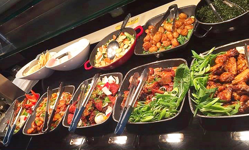 Image 1: All-You-Can-Eat Pan-Asian Buffet