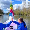 Image 1: 60-Minute Magical Unicorn Boat Ride with Interactive Challenges! 