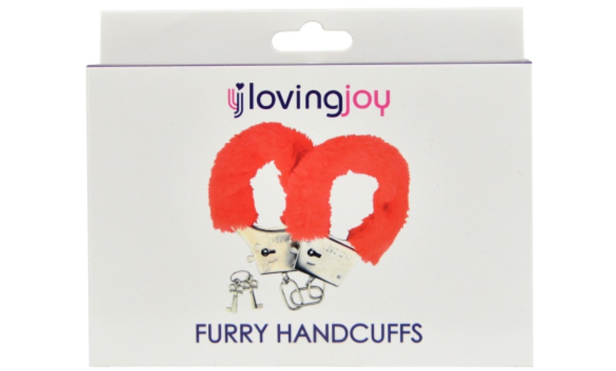 Image 7: Loving Joy Furry Handcuffs 