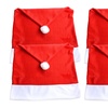 Image 6: Get Festive Four-Piece or Non-woven Christmas Chair Cover Set x4/x8