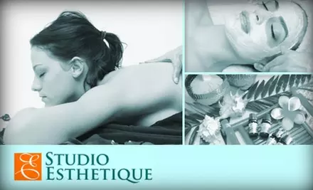 $30 for a European Facial, Eye Treatment, and Aromatherapy at Studio Esthetique ($105 Value) - Primary Image