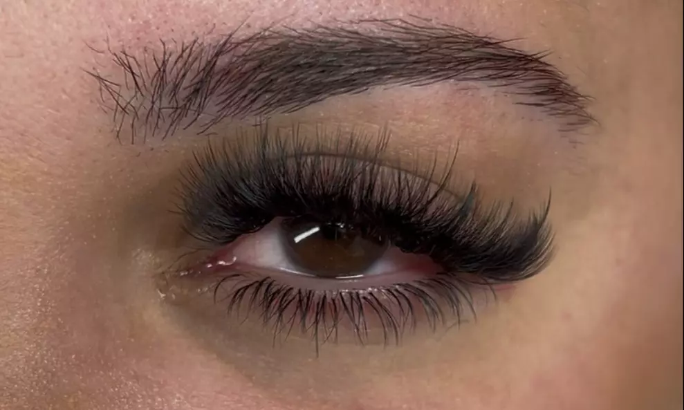 Get a Glamorous Look with Full Hybrid or Volume Eyelash Extension Set with Optional 2-Week Fill (Up to 55% Off) - Second Medium