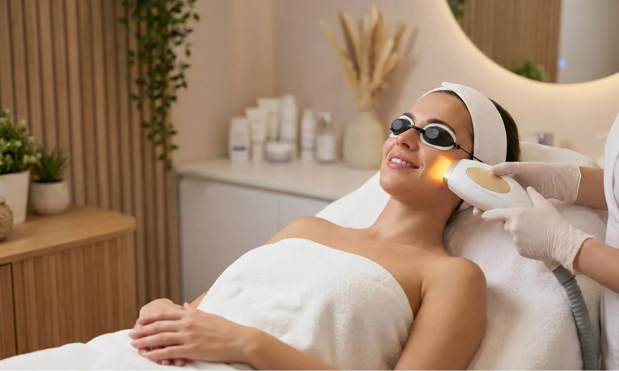 Revitalize with IPL Facial Treatment with am Optional Add On Treatment
