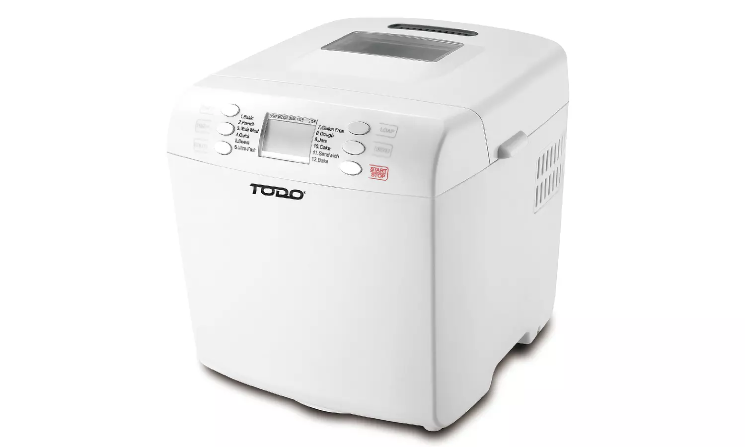 TODO Bread Maker 12 Programs Menu 550W