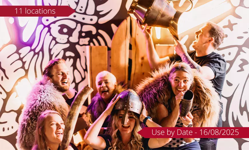 Image 1: Maniax Axe Throwing +  1 Drink - All Locations