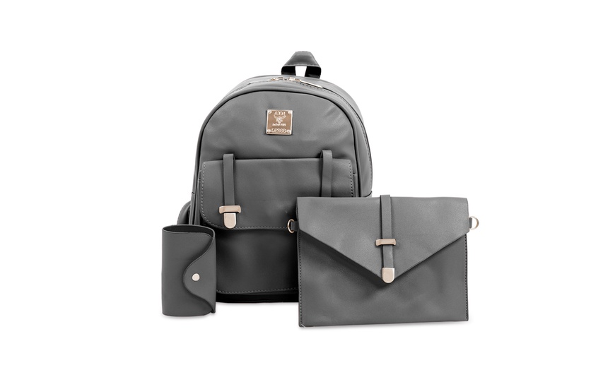 Image 6: Three-Piece Women's Backpack Set