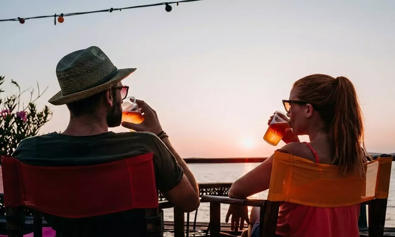Ruta e-bike por Cabo de Palos y La Manga con fotos, brindis y snack