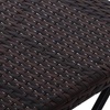 Image 8: Outsunny Rattan-Effect Foldable Coffee Table