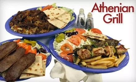 $8 for $20 Worth of Mediterranean Cuisine and Drinks at Athenian Grill in Reseda - Primary Image