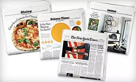 $36 for a Twelve-Week Subscription to the Sunday Edition of "The New York Times" - Primary Image
