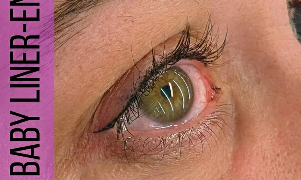 Micropigmentación de ojos eyeliner con opciones a elegir