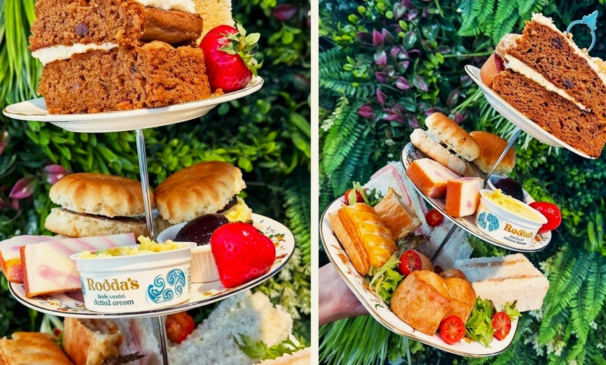 Image 2: Off British Tradition! Charming Afternoon Tea with Prosecco
